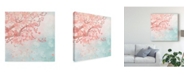 Trademark Global Evelia Designs Sweet Cherry Blossoms III Canvas Art - 15" x 20"